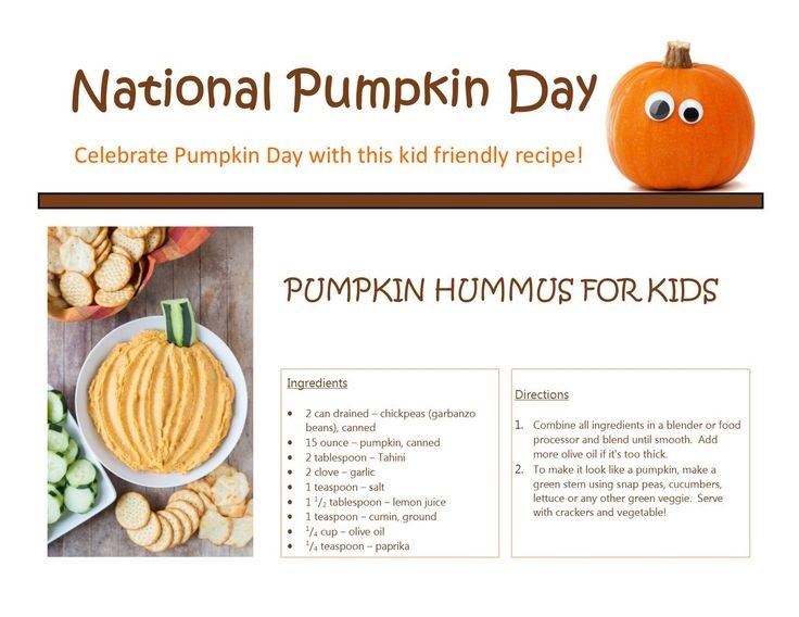 Pumpkin Hummus Pumpkin Hummus